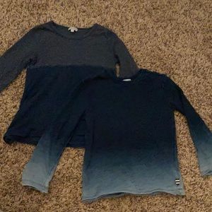 2 pack! Girls Splendid L/S shirts